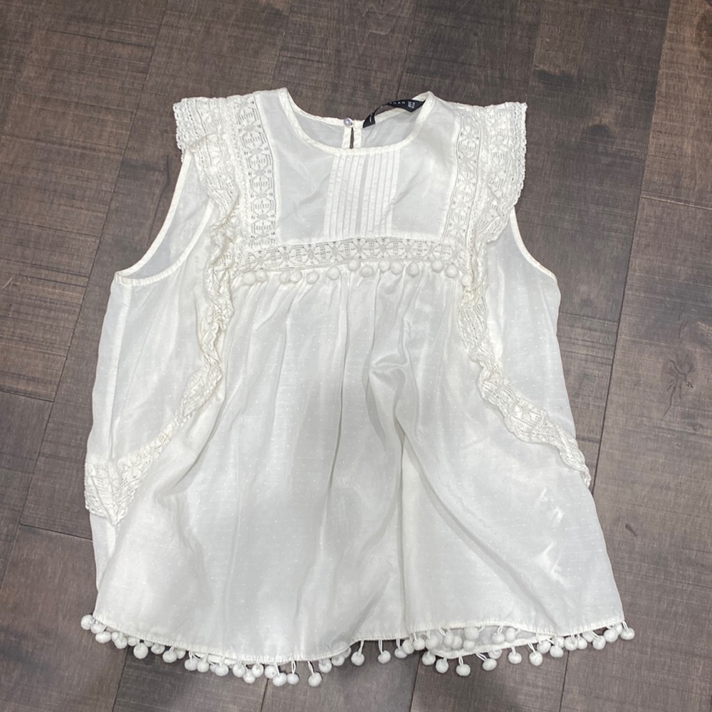 Zara blousy tank top XS
